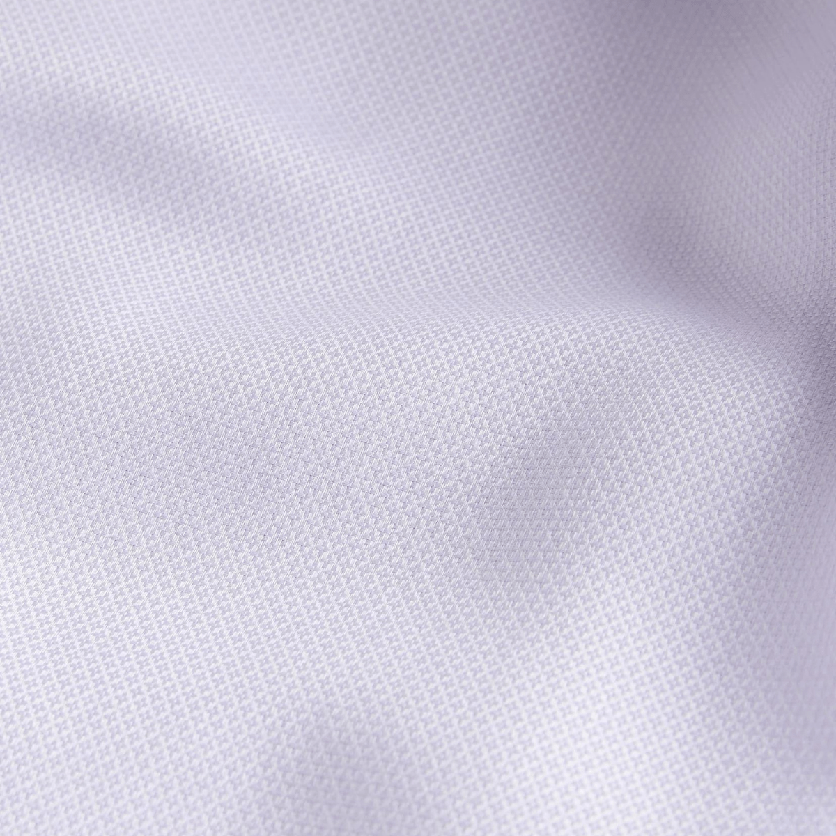 Close up fabric details of the Ted Baker Daltross Shirt in Lilac Pure Cotton