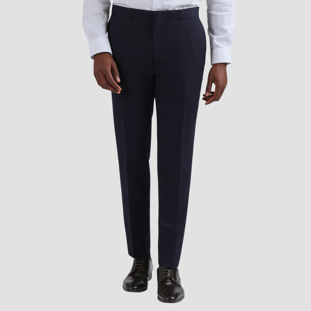 Ted Baker slim fit brook mens tuxedo in navy wool blend