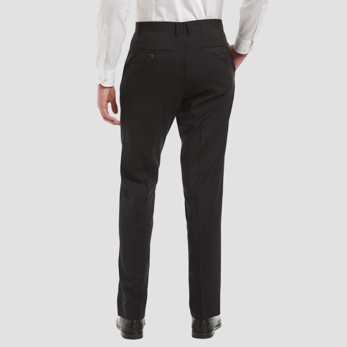 Ted Baker Saatchi Tuxedo in Black, crafted from premium Merino wool for a sleek, modern look.