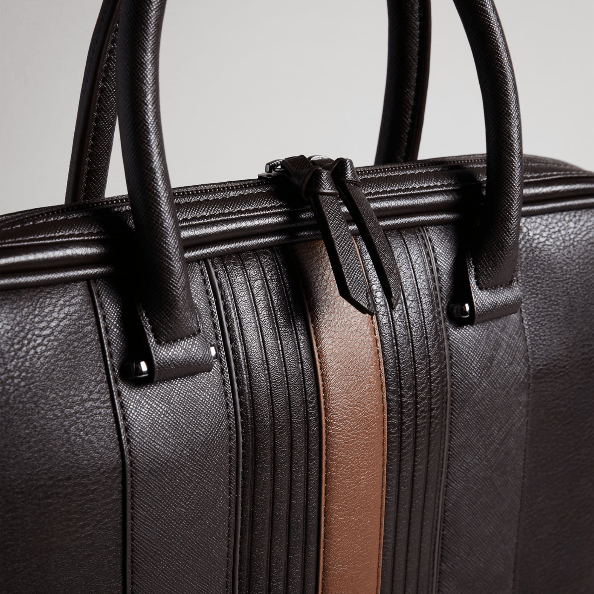 Ted Baker Nevver Document Bag in Brown Chocolate