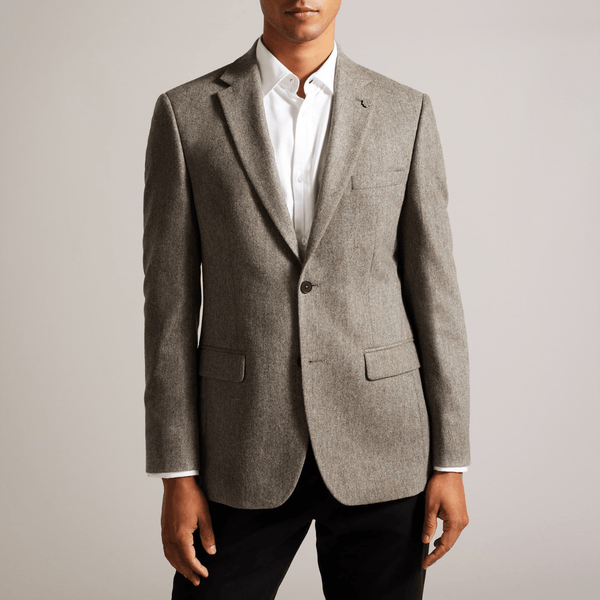 Ted Baker classic fit pamirrj sports jacket in taupe wool blend