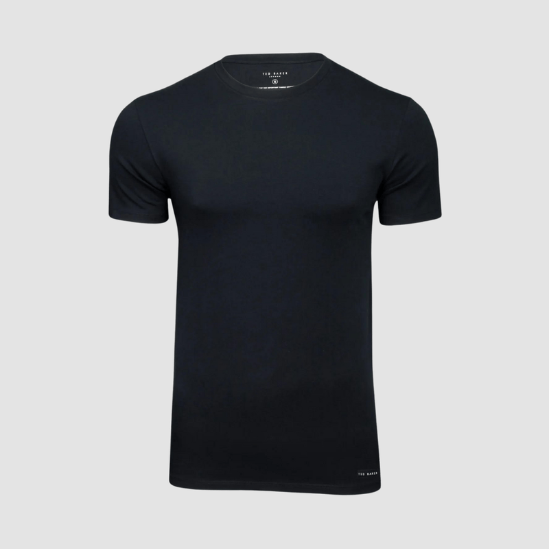 Ted Baker Three Pack Crew Neck T-shirts in Black