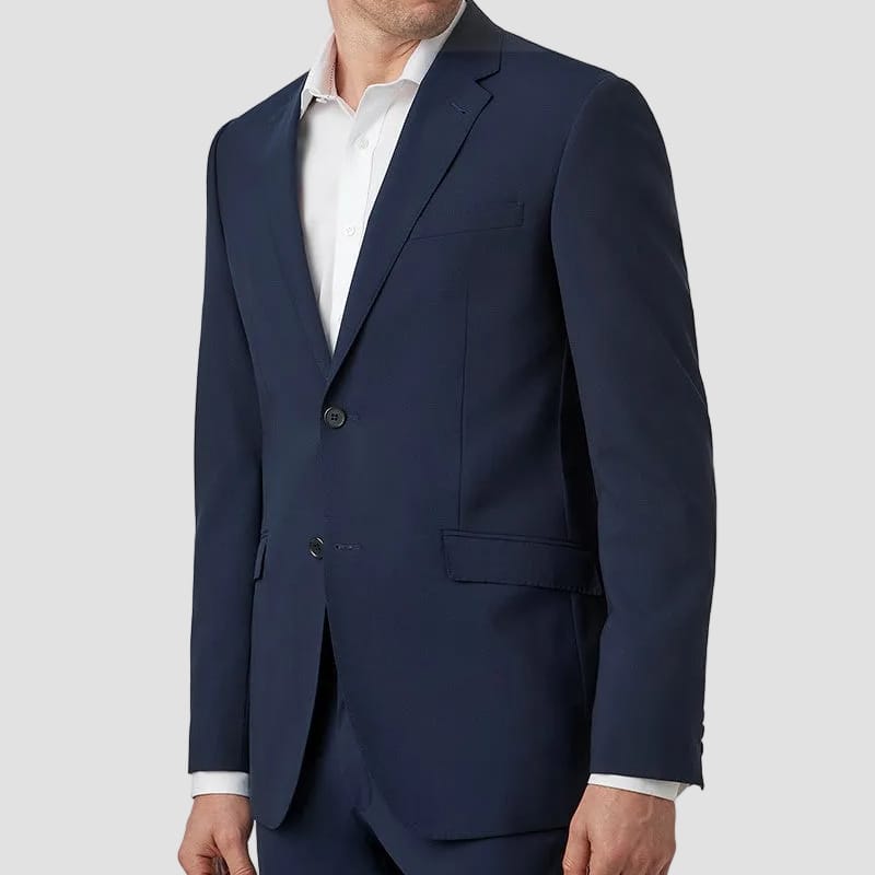 Blue suit jacket 