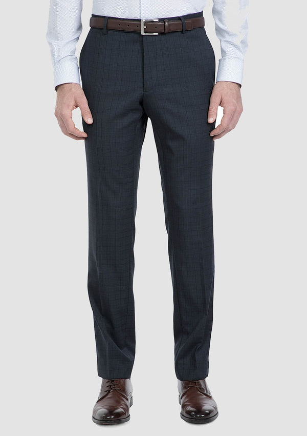 the slim fit caper suit trouser by gibson FG1614