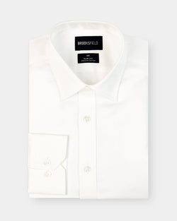 brooksfield mens occasions dress shirt in white 