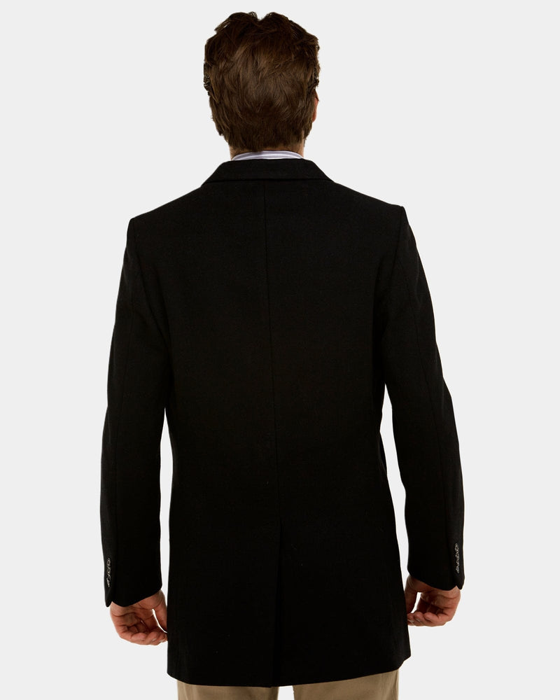 Brooksfield Wool Blend Short Overcoat