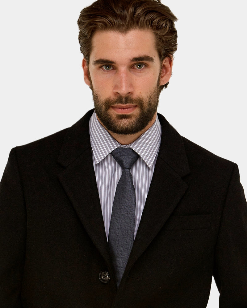 Brooksfield Wool Blend Short Overcoat