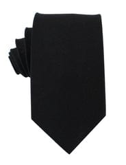 OTAA - black linen necktie