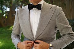 OTAA - bond black - bow tie (untied)