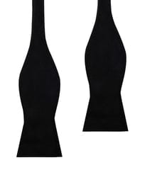 OTAA - bond black velvet self bow tie