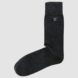 Chusette Men's Warm Cotton Socks in Charcoal
