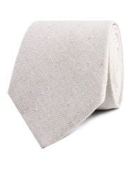 OTAA - dry khaki white linen tie