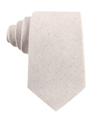 OTAA - dry khaki white linen tie