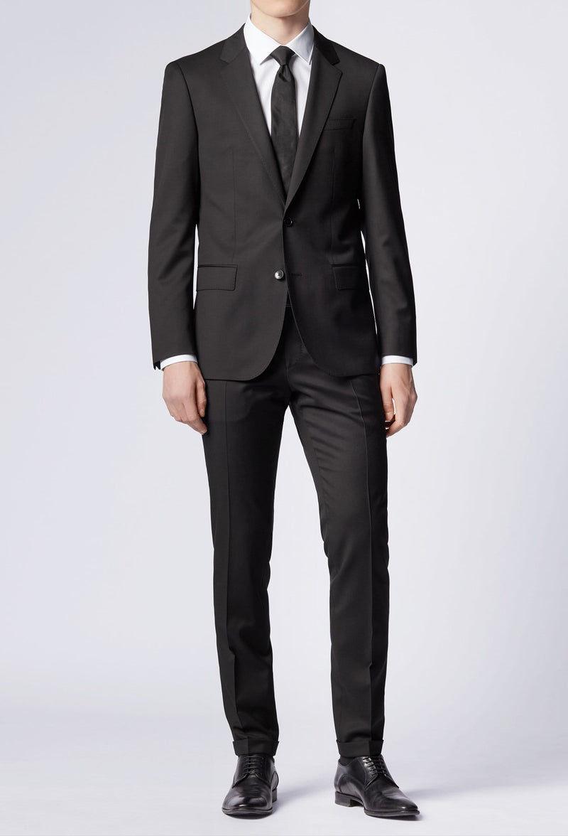 Mens Suits | Hugo Slim Fit Hayes Suit Black Mens Suit Warehouse – Mens Suit Warehouse -