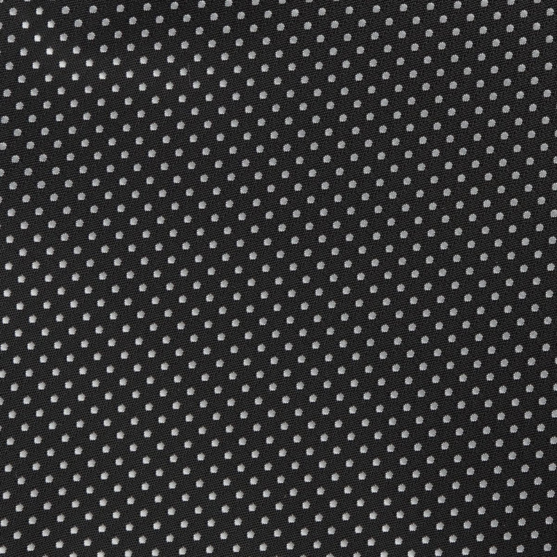 James Adelin Luxury Mini Spot Pocket Square in Black and White