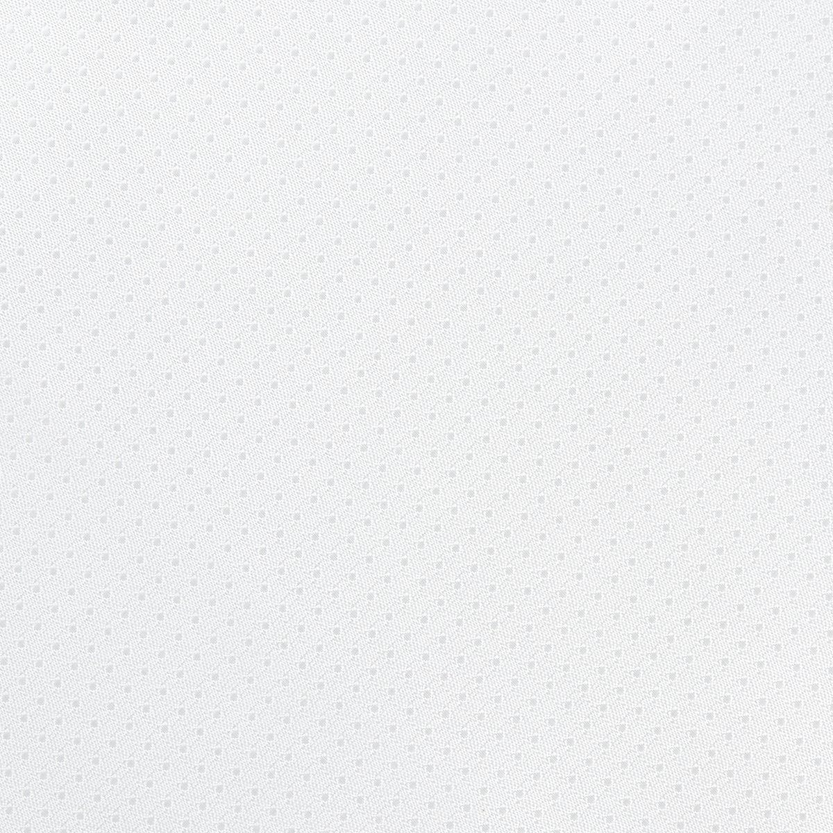 James Adelin Luxury Mini Spot Pocket Square in White