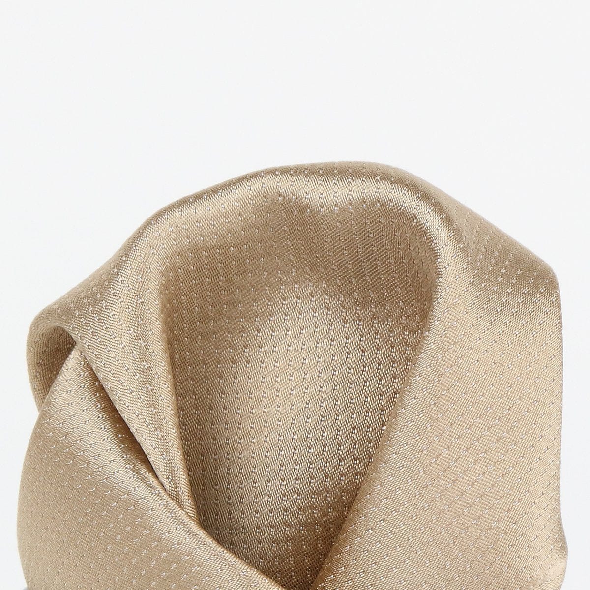 James Adelin Pin Point Satin Weave Pure Silk Pocket Square Nugget