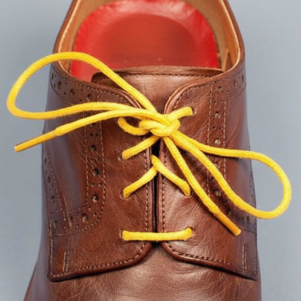 Yellow Shoelace by Mavericks Laces Melbourne - Goose