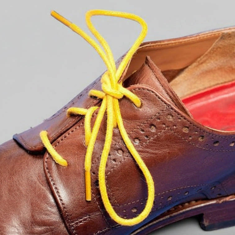 Yellow Shoelace by Mavericks Laces Melbourne - Goose