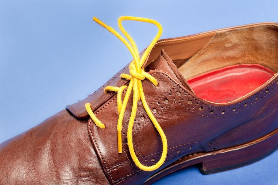 Yellow Shoelace by Mavericks Laces Melbourne - Goose