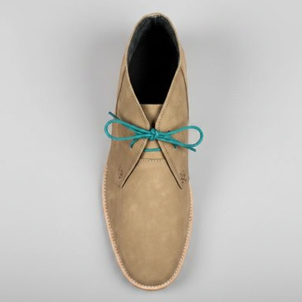 James - Teal and blue flecked Shoelace From Maverickslaces Melbourne