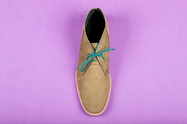 James - Teal and blue flecked Shoelace From Maverickslaces Melbourne