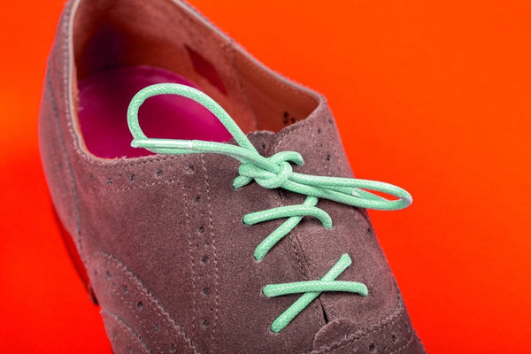Lachie Mint Green Colour Shoelaces from Mavericks Laces