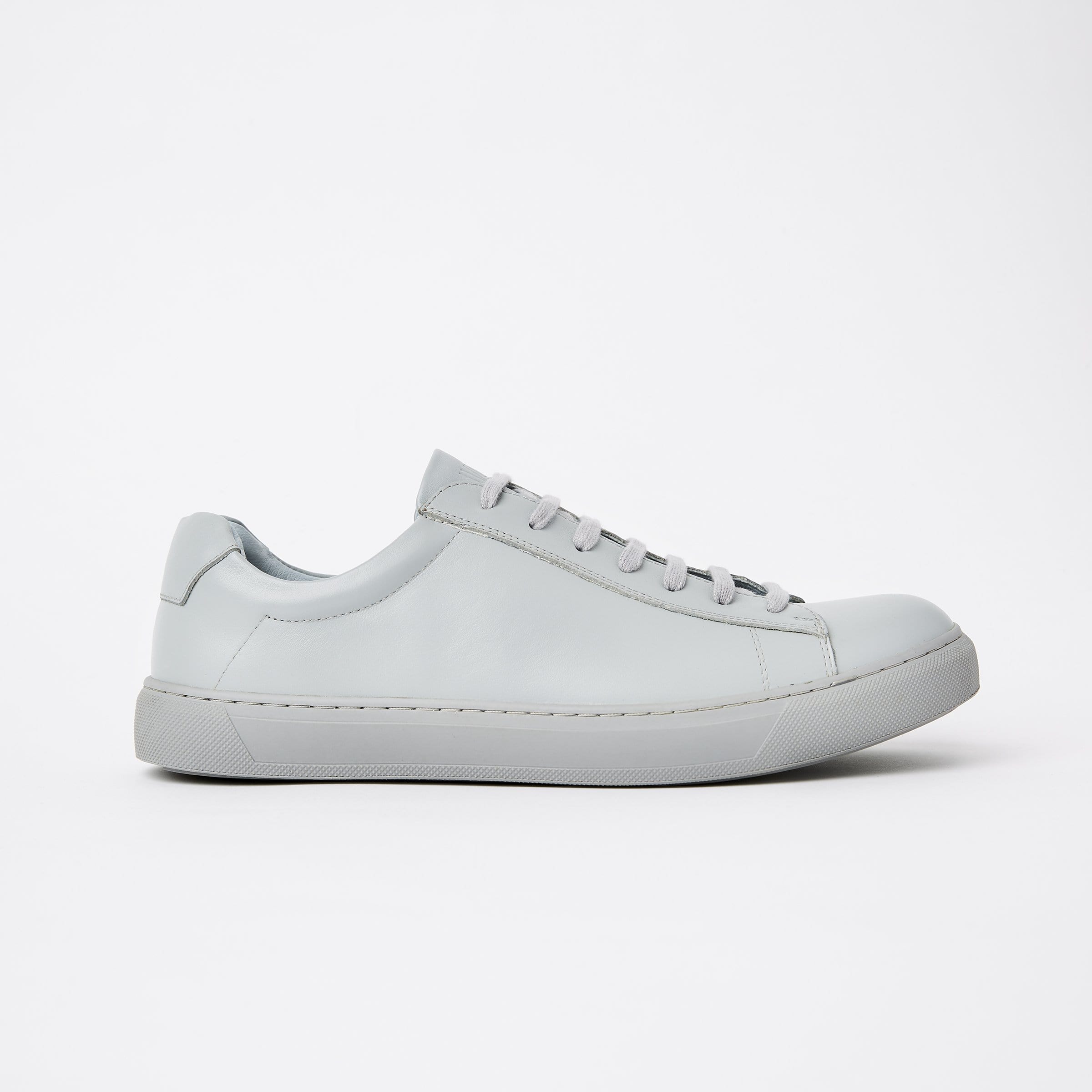 mavericks cooper grey leather dress sneaker