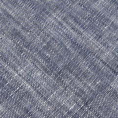 OTAA - navy blue linen chambray necktie