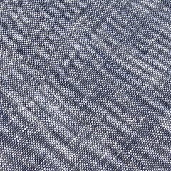 OTAA - navy blue linen chambray necktie