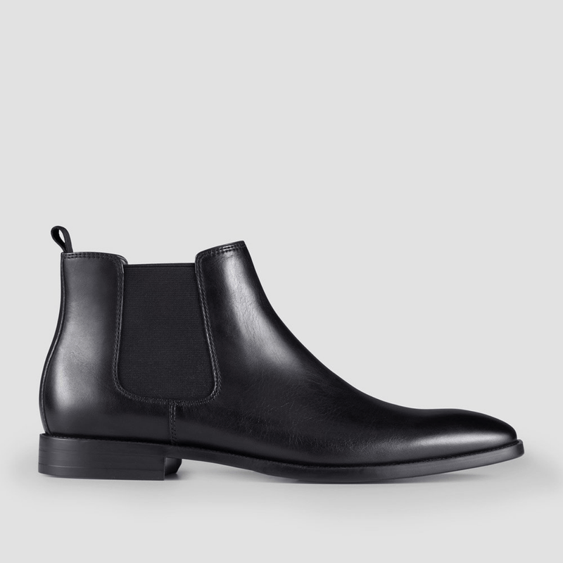 Mens Leather Boots | AQ Aquila kinley mens leather boots in black ...