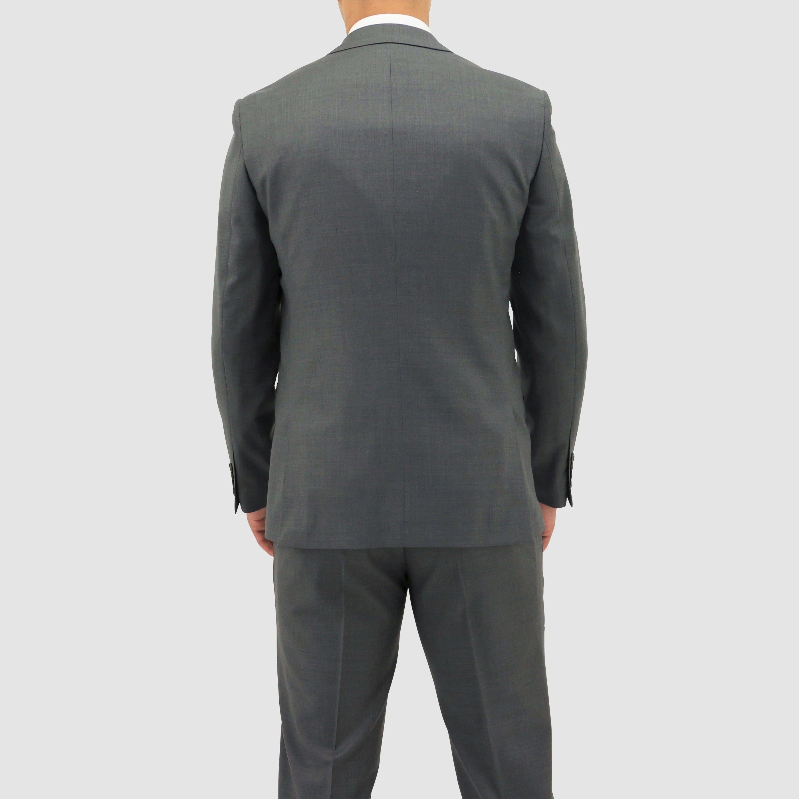 Daniel Hechter slim fit shape suit in grey pure wool