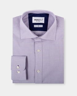 Brooksfield Micro Textured Reg Fit Business Shirt