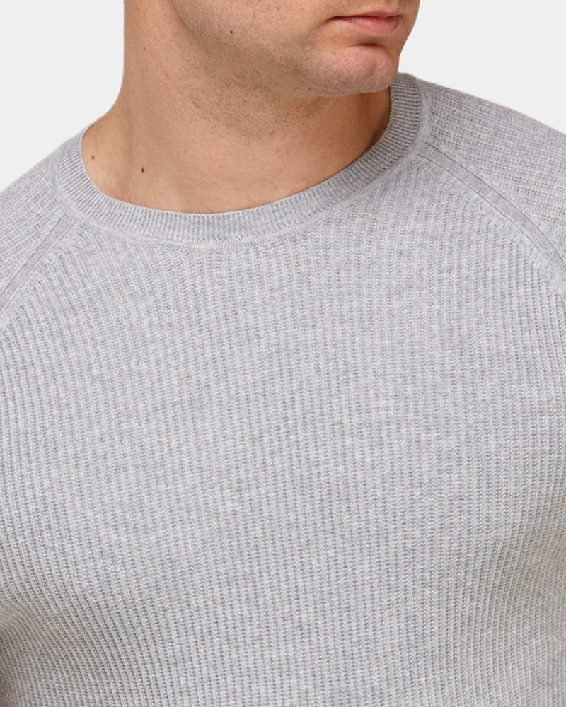 Brooksfield Raglan Sleeve Knit T-Shirt