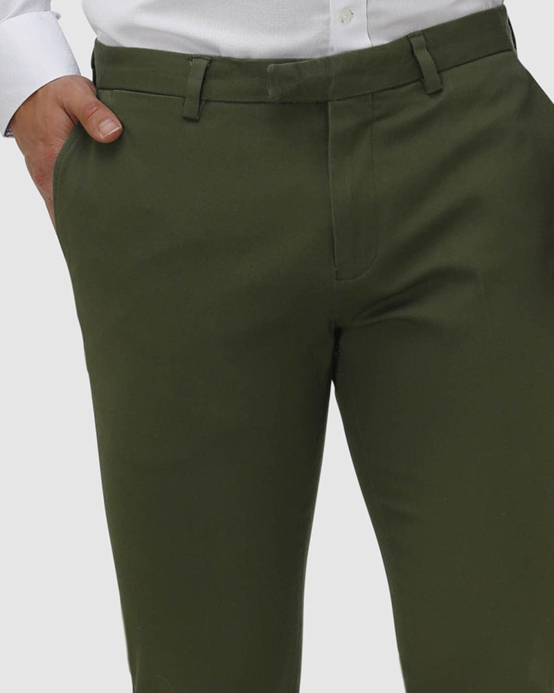 Mens Chino Pants | Brooksfield Slim Fit Chino Pant in Khaki – Mens Suit ...