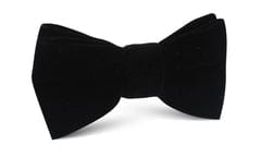 OTAA - black velvet bow tie