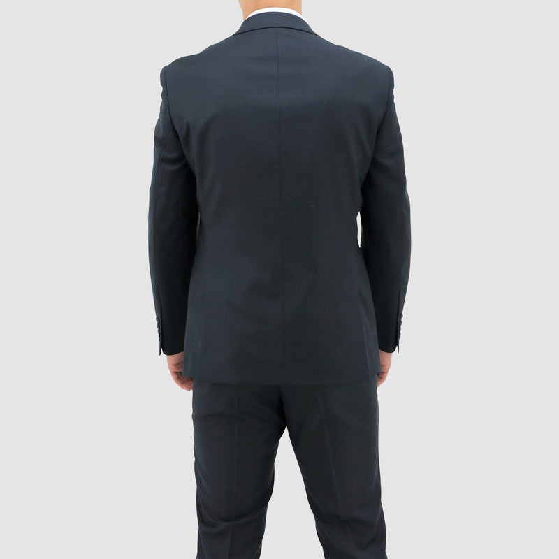Boston slim fit michel suit in navy blue pure wool B106-12