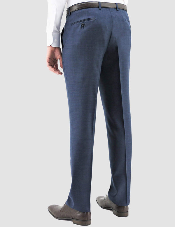 classic fit boston edward trouser in blue navy