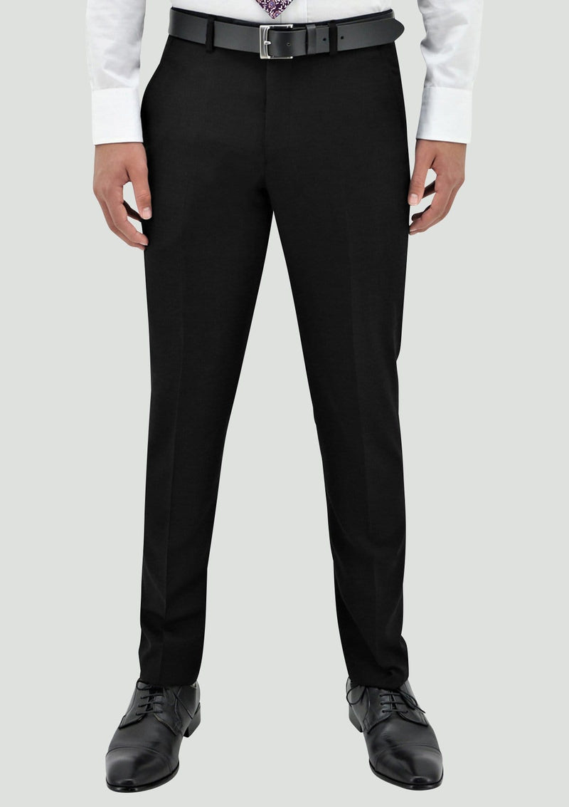 a front on view of the lyon trouser which is included in the boston michel big mens suit trouser B106-01