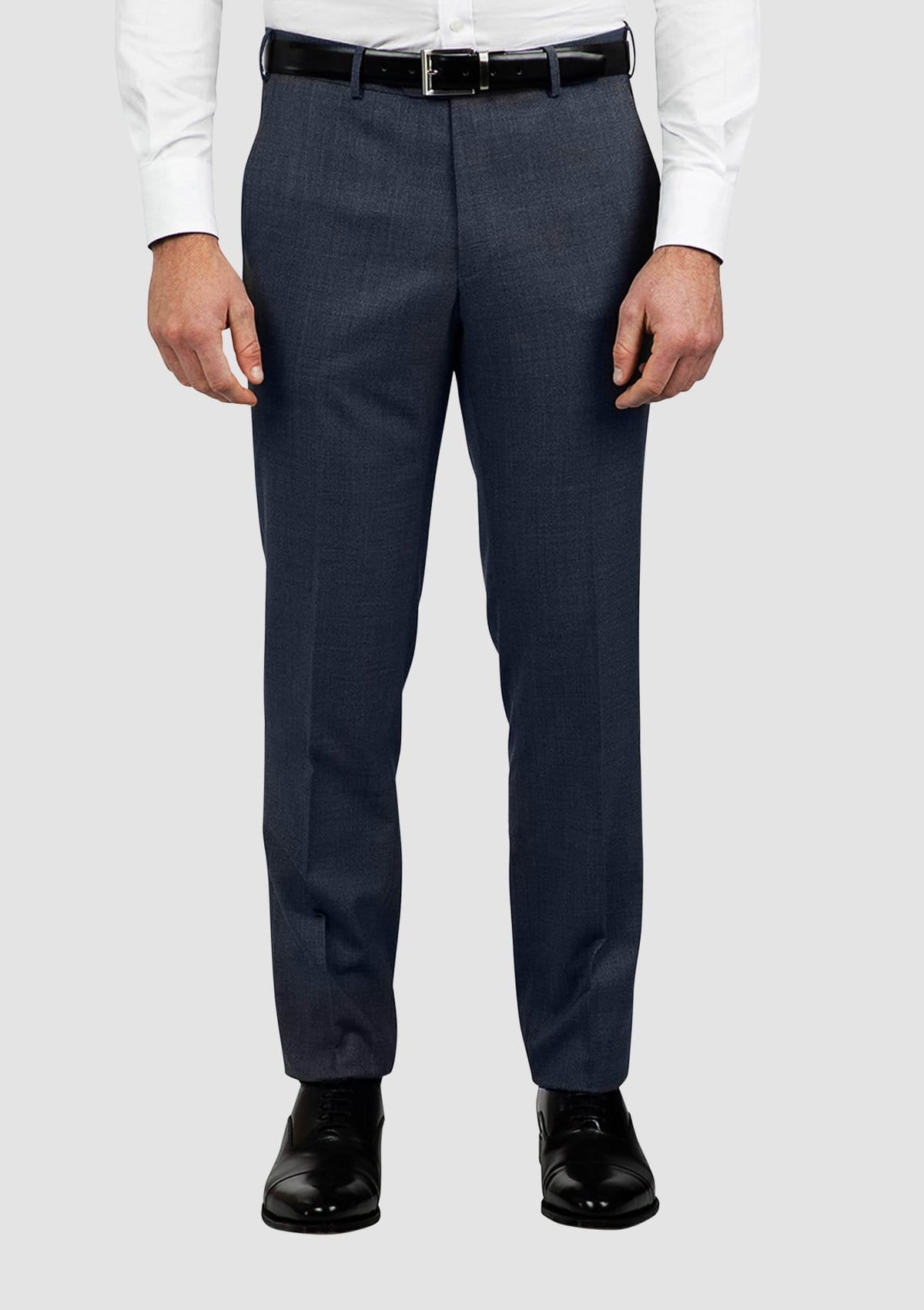 a front view of the cambridge jett trouser in blue FCG280