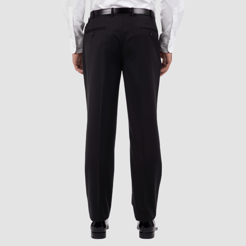 cambridge mens suit trouser in black FYF001