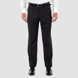 mens classic fit jura suit trouser in black