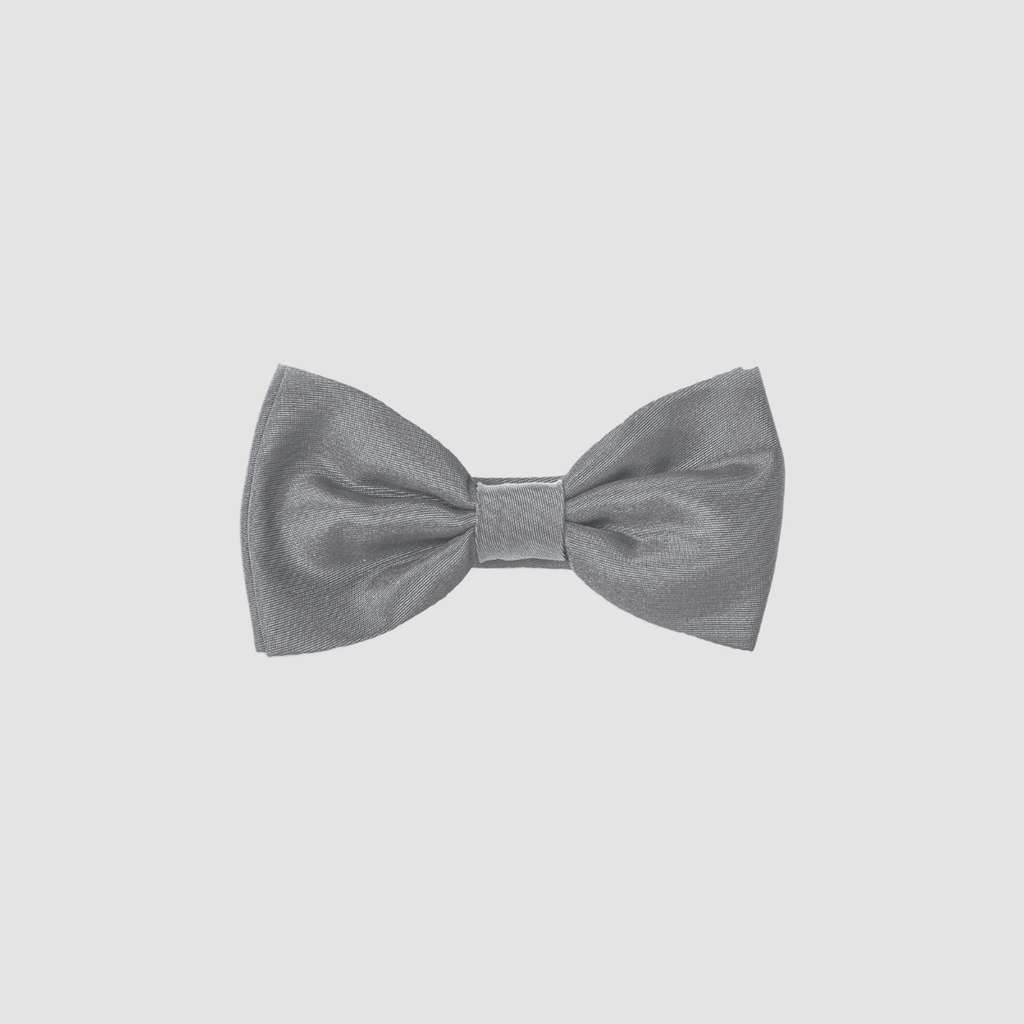 pewter bow tie