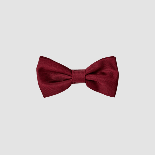 cambridge mens bow tie in burgundy red 