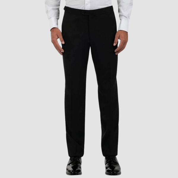 front view of the mens evening trouser by cambridge 
