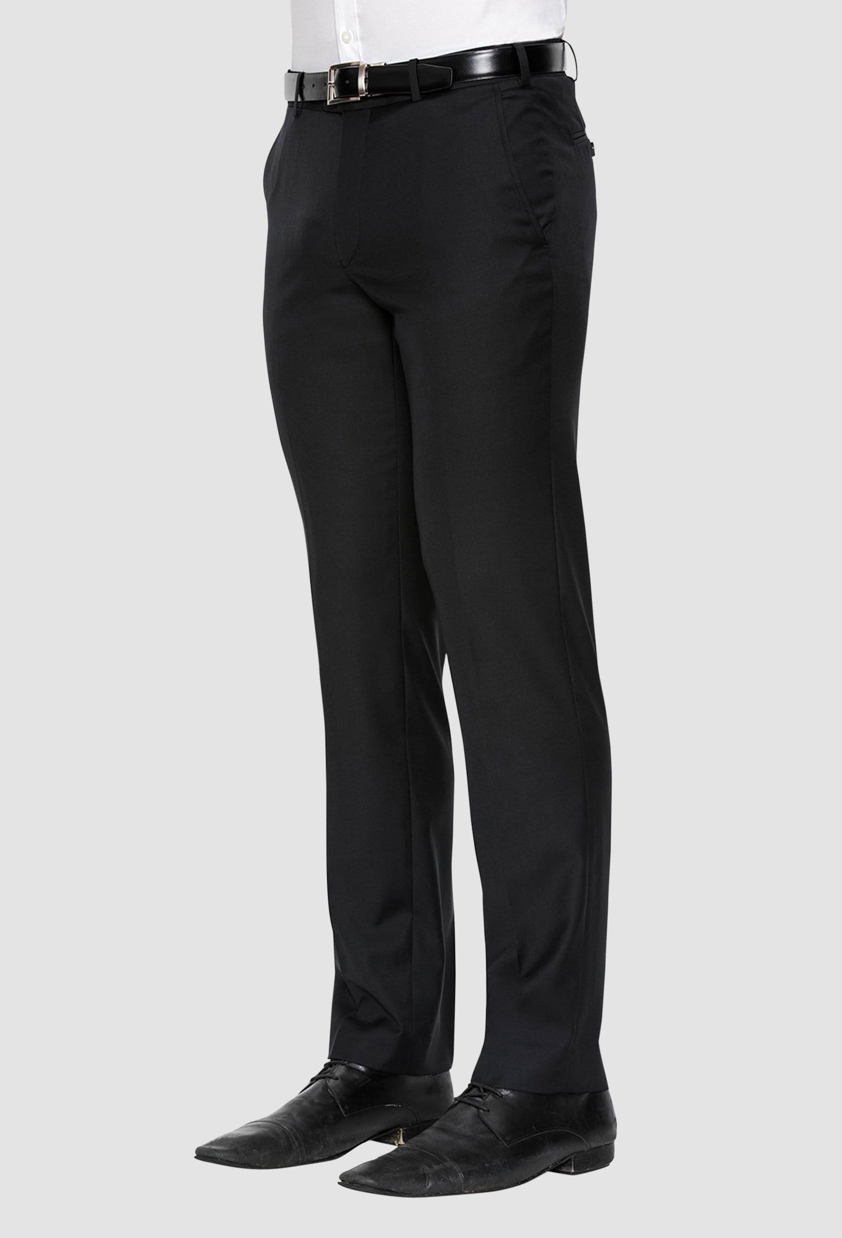 Cambridge classic fit jett mens trouser in black - Business Suit ...