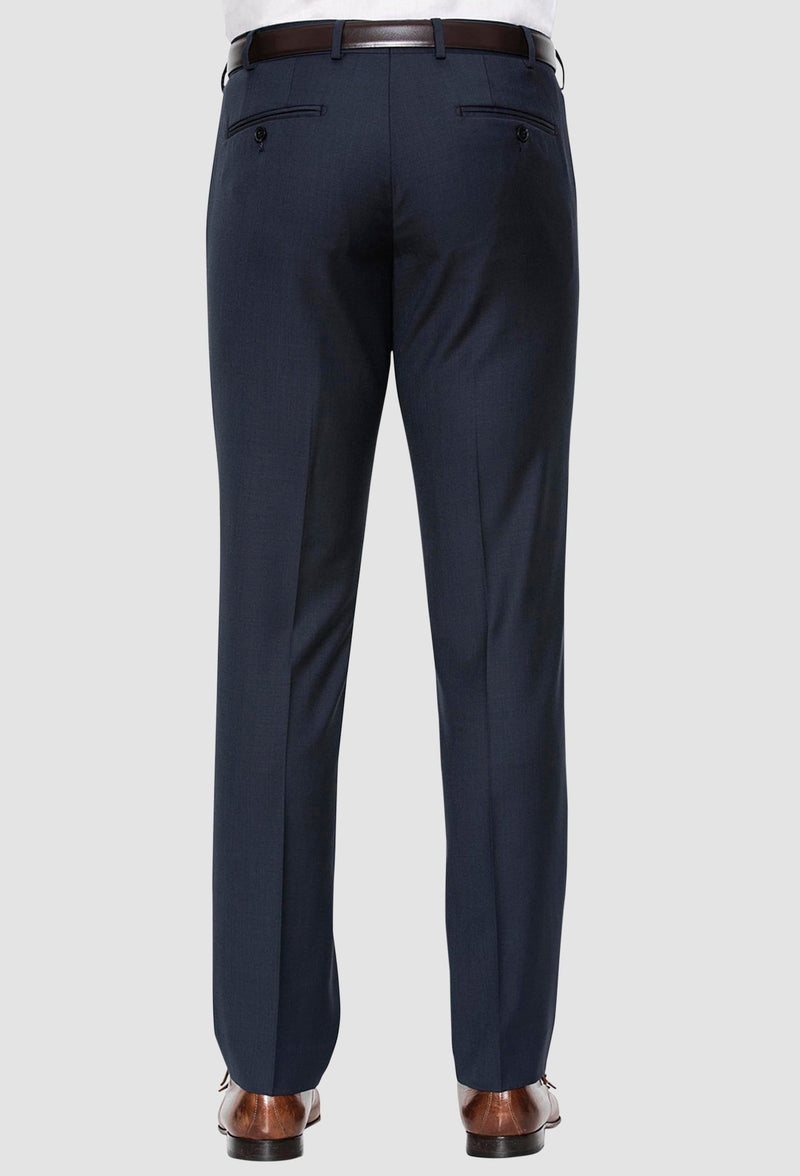 a reverse view of the cambridge jett trouser in navy F2042