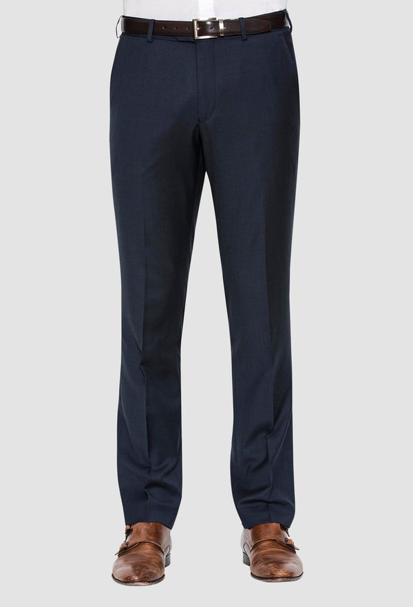 a front view of the cambridge jett trouser in navy F2042