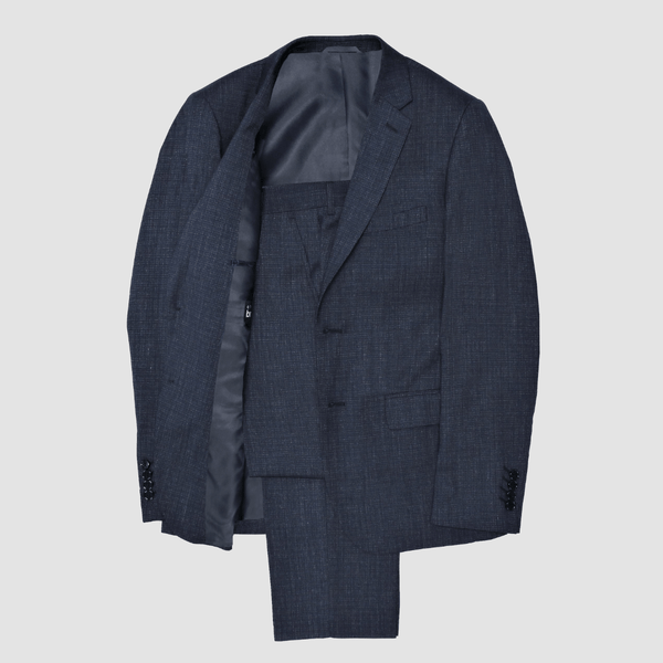 christian brookes navy suit trouser 