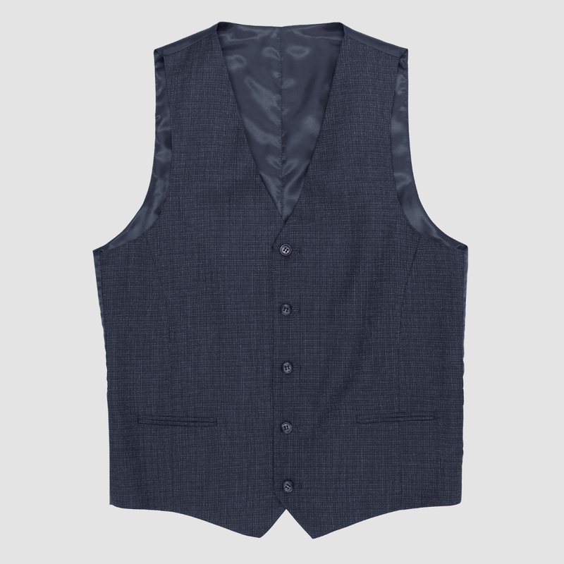 ryan vest by christian brookes in navy blue